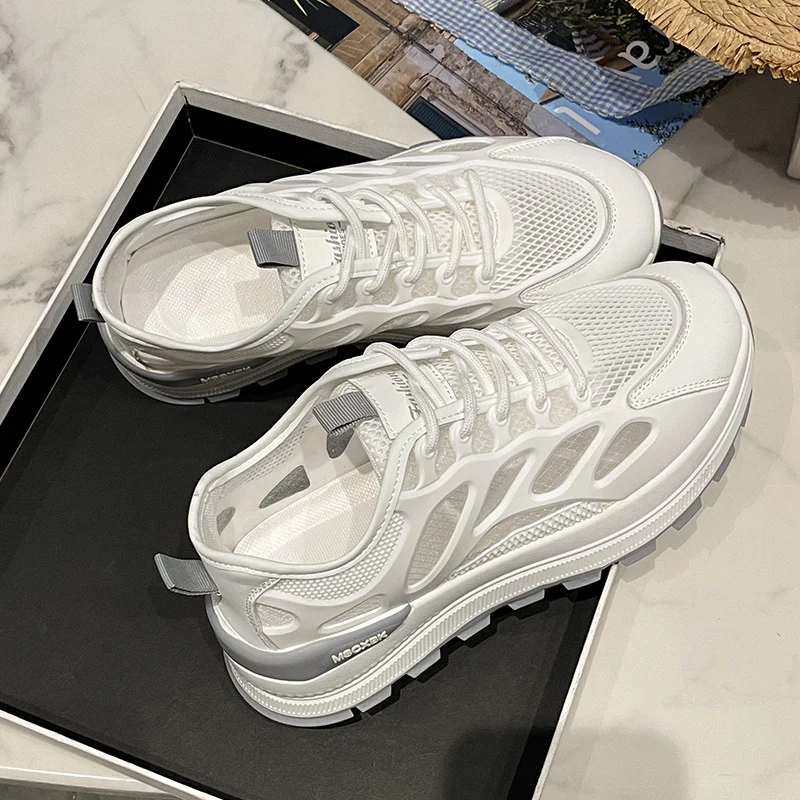 Damen Sportliche Laufschuhe mit atmungsaktiver Mesh-Konstruktion und dämpfender Sohle Heidi Mode - Image 7