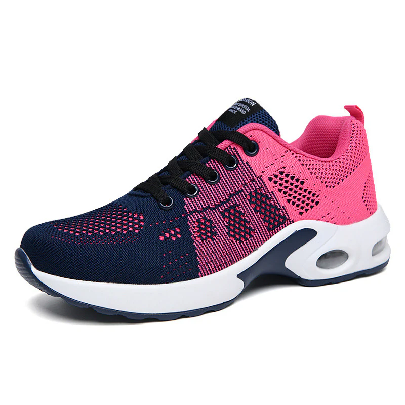 Damen Sportliche Laufschuhe mit atmungsaktiver Mesh-Oberfläche und dämpfender Sohle Heidi Mode - Image 11