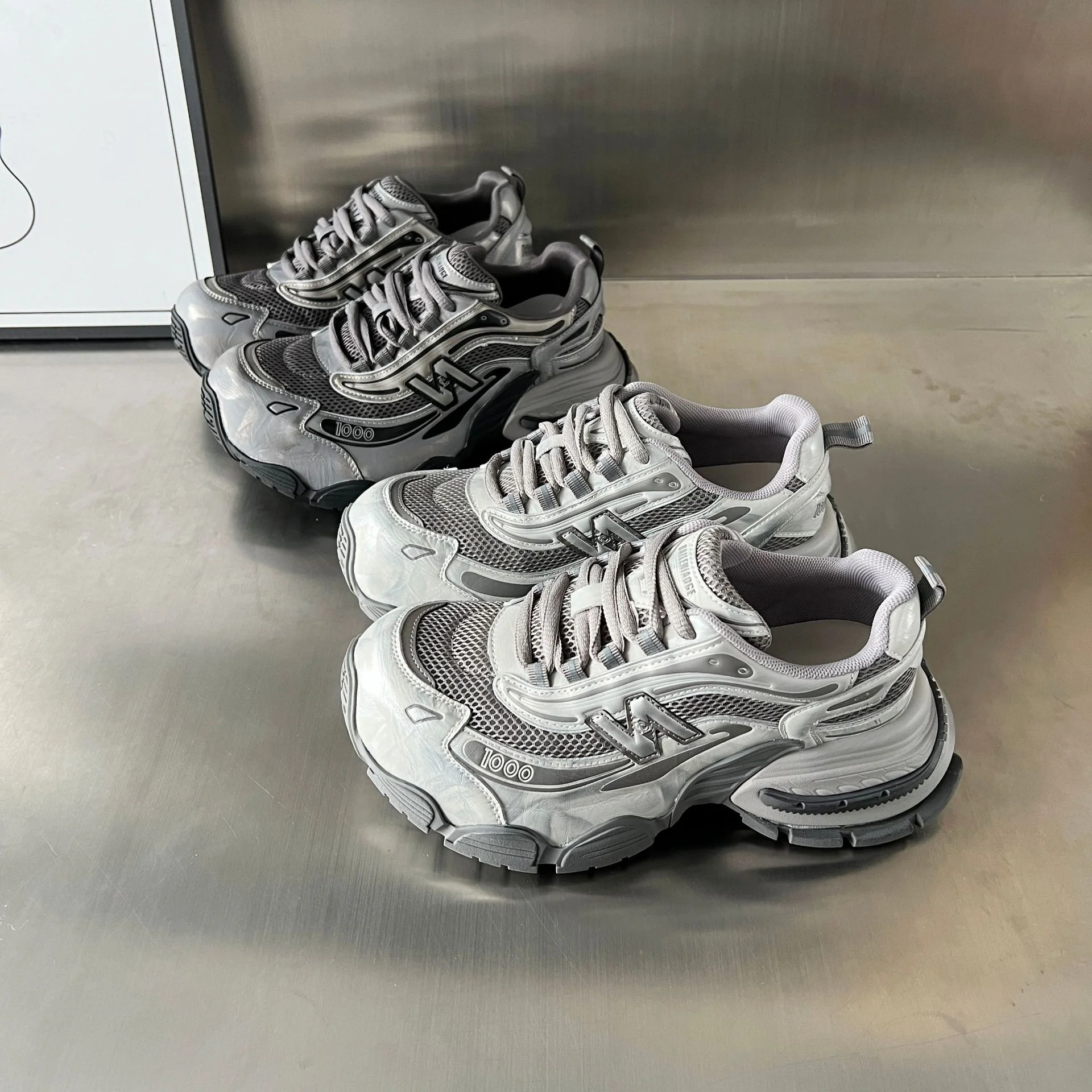 Damen Sportliche Laufschuhe mit atmungsaktiver Mesh-Oberfläche und dämpfender Sohle Heidi Mode - Image 3