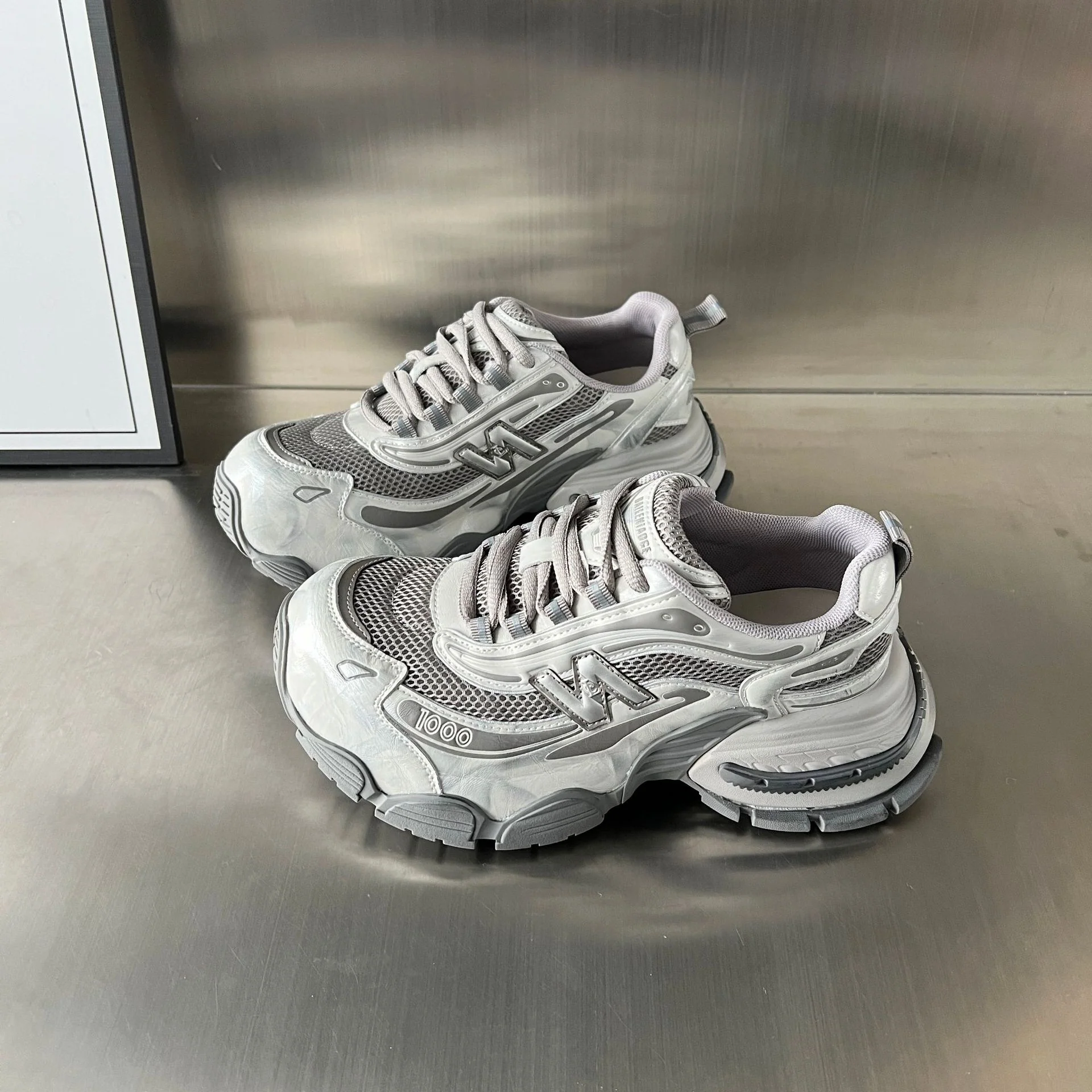 Damen Sportliche Laufschuhe mit atmungsaktiver Mesh-Oberfläche und dämpfender Sohle Heidi Mode - Image 6