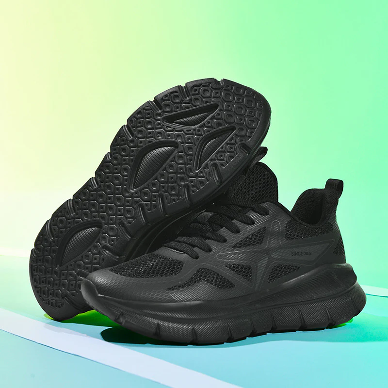 Damen Sportliche Laufschuhe mit atmungsaktiver Oberflächenstruktur und dämpfender Sohle Heidi Mode - Image 4