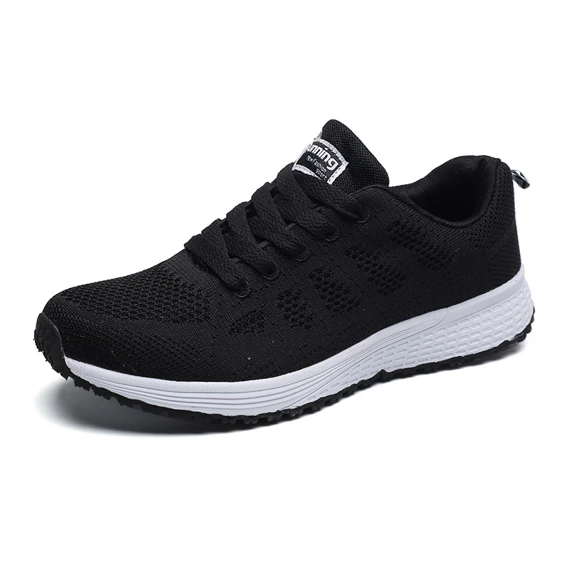 Damen Sportliche Laufschuhe mit atmungsaktiver Oberflächenstruktur und dynamischer Dämpfung Heidi Mode - Image 3