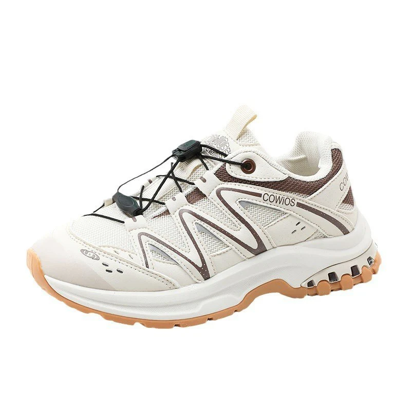 Damen Sportliche Laufschuhe mit elastischen Schnürsystem und atmungsaktiver Mesh-Oberfläche Heidi Mode