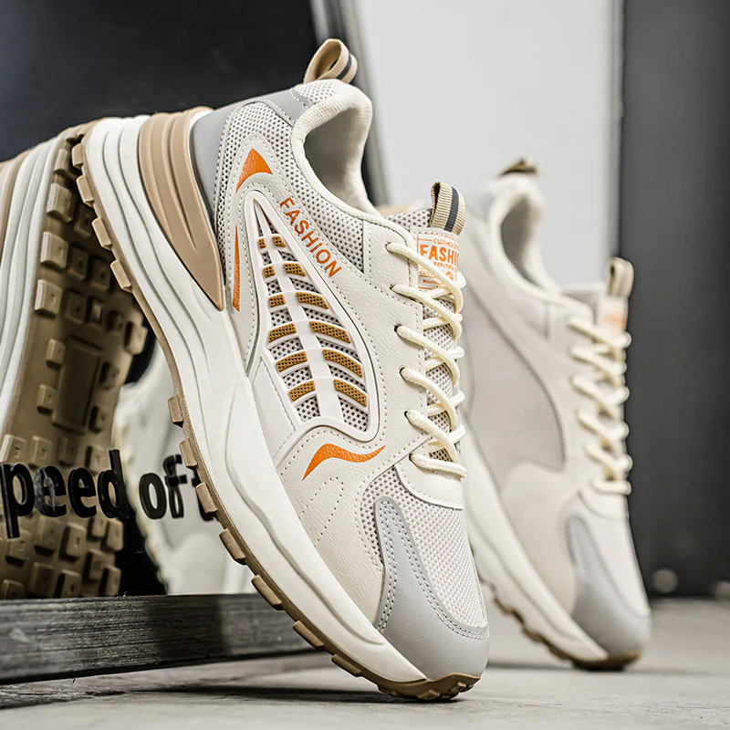 Damen Sportliche Laufschuhe mit innovativer Mesh-Oberfläche und dämpfender Laufsohle Heidi Mode
