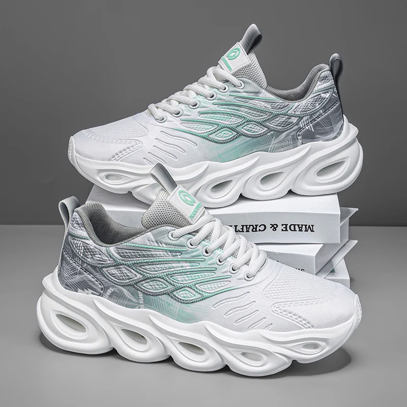 Damen Sportliche Laufschuhe mit innovativer Mesh-Oberfläche und dämpfender Sohle Heidi Mode - Image 4