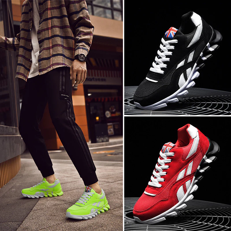 Damen Sportliche Laufschuhe mit speziellem Dämpfungssystem Heidi Mode
