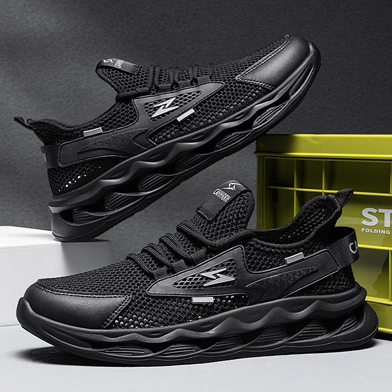 Damen Sportliche Laufsneaker mit atmungsaktivem Mesh-Obermaterial und dämpfender Sohle Heidi Mode - Image 2