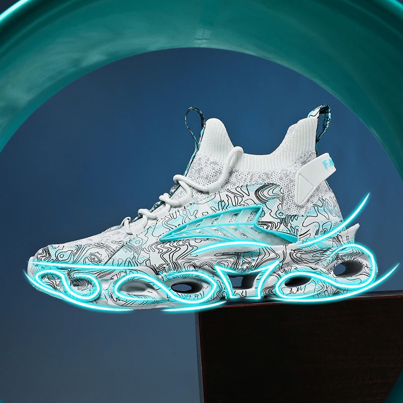 Damen Sportliche Laufsneaker mit innovativer Dämpfungstechnologie und elastischem Obermaterial Heidi Mode - Image 3