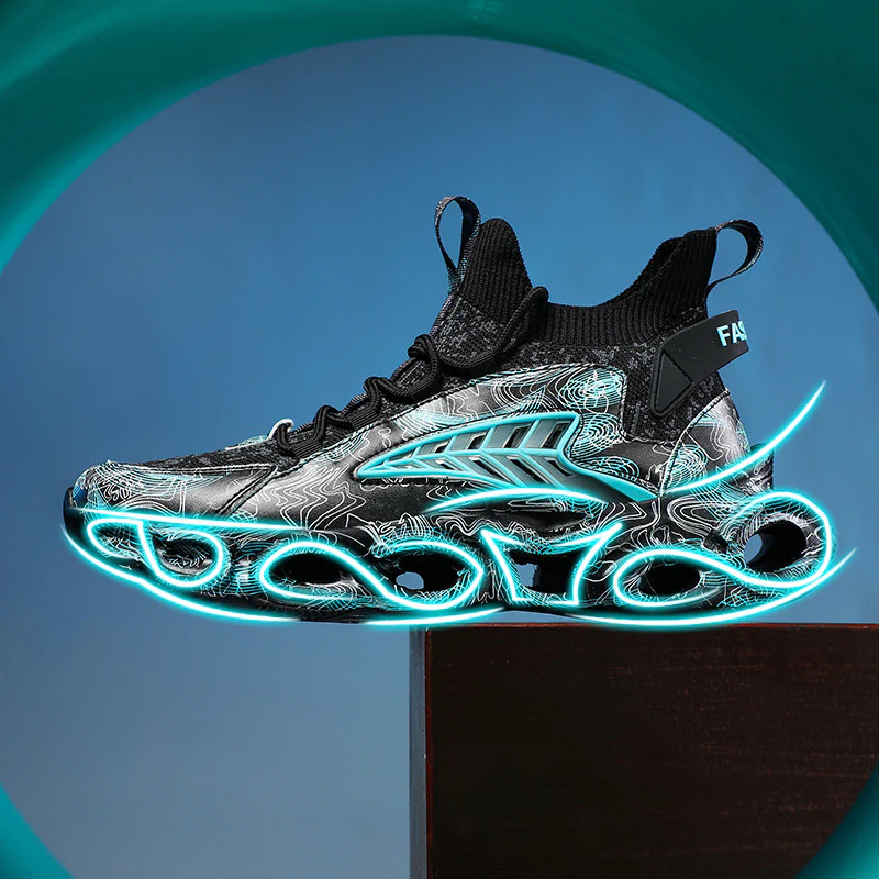 Damen Sportliche Laufsneaker mit innovativer Dämpfungstechnologie und elastischem Obermaterial Heidi Mode - Image 4