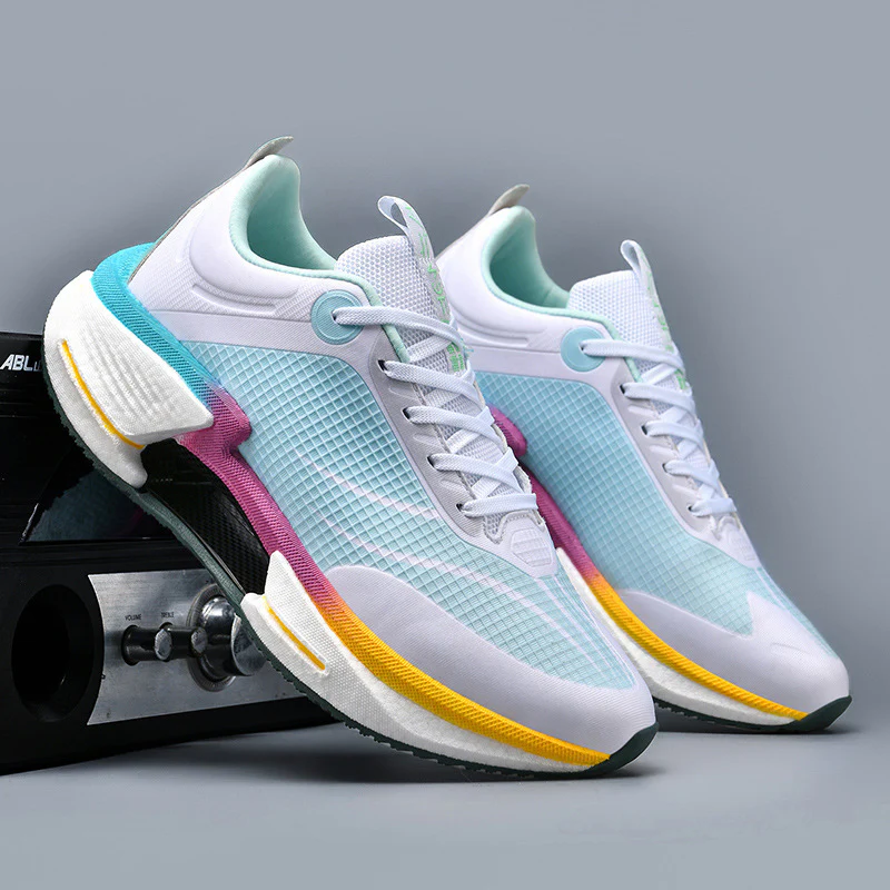 Damen sportliche Leichtathletik-Sneaker mit atmungsaktiver Mesh-Oberfläche Heidi Mode - Image 10