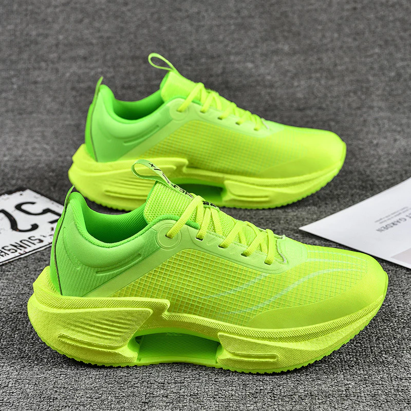 Damen sportliche Leichtathletik-Sneaker mit atmungsaktiver Mesh-Oberfläche Heidi Mode - Image 4