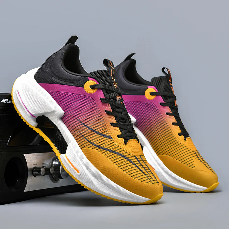Damen sportliche Leichtathletik-Sneaker mit atmungsaktiver Mesh-Oberfläche Heidi Mode - Image 6