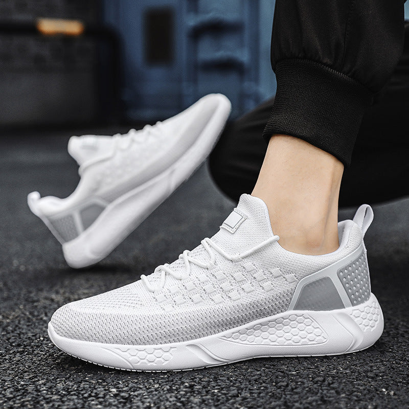 Damen Sportliche Leichtathletik Sneaker mit atmungsaktiver Struktur und dämpfender Sohle Heidi Mode