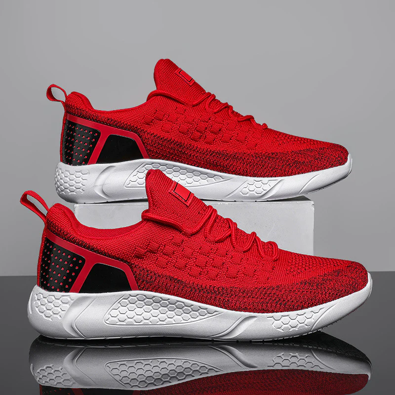 Damen Sportliche Leichtathletik Sneaker mit atmungsaktiver Struktur und dämpfender Sohle Heidi Mode - Image 3