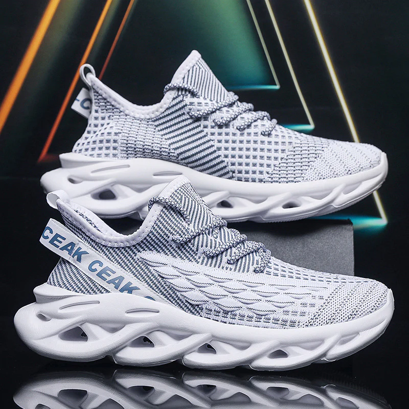 Damen Sportliche Leichtgewicht Sneaker mit atmungsaktiver Mesh-Oberfläche und ergonomischer Dämpfung Heidi Mode - Image 4