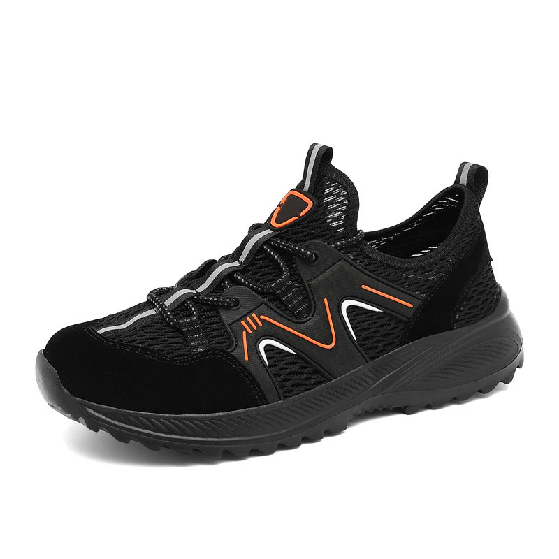 Damen Sportliche Leichtgewicht Sneakers mit atmungsaktiver Oberflächenstruktur Heidi Mode