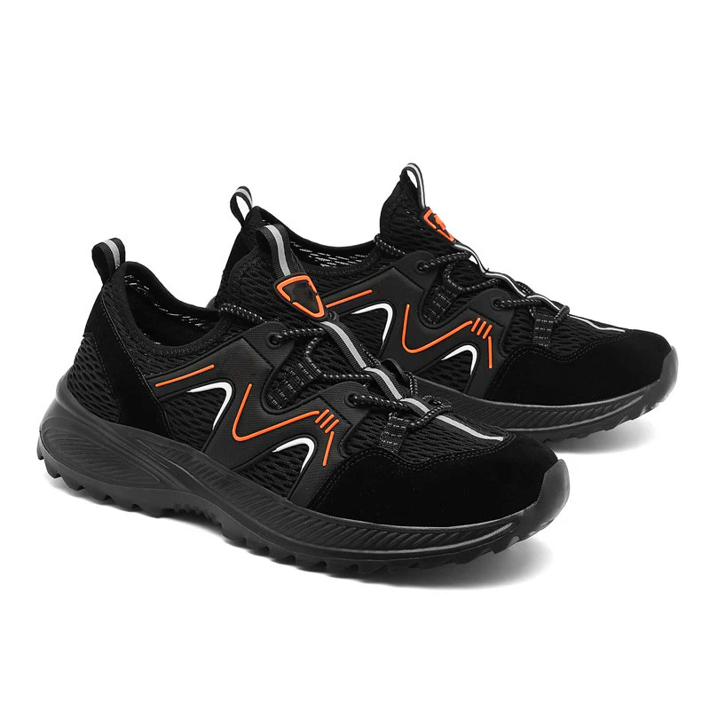 Damen Sportliche Leichtgewicht Sneakers mit atmungsaktiver Oberflächenstruktur Heidi Mode - Image 3