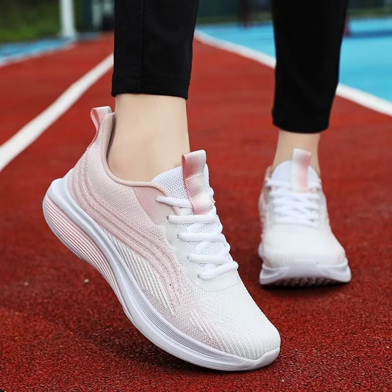 Damen Sportliche Leichtgewicht Sneakers mit atmungsaktiver Stricktechnologie Heidi Mode - Image 4