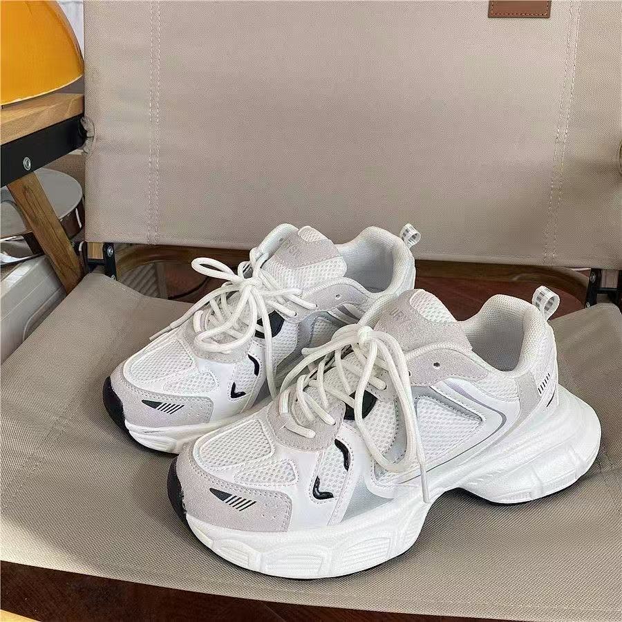 Damen Sportliche Lifestyle-Sneaker mit atmungsaktiver Mesh-Oberfläche und stoßdämpfender Sohle Heidi Mode - Image 2