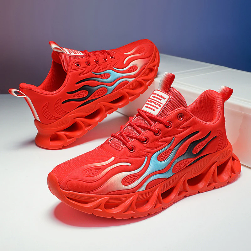 Damen Sportliche Lifestyle-Sneaker mit innovativem Laufsohlendesign Heidi Mode