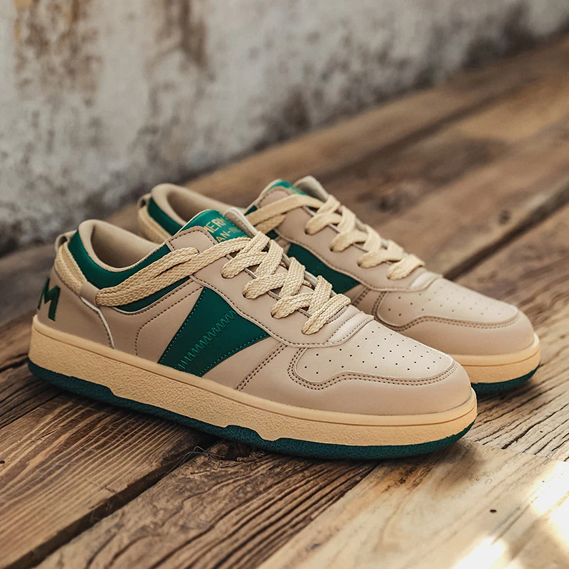 Damen Sportliche Lifestyle-Sneaker mit strapazierfähigem Obermaterial und innovativer Schnürung Heidi Mode - Image 2