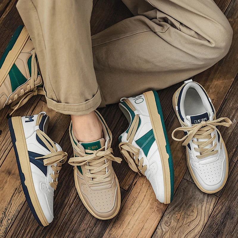 Damen Sportliche Lifestyle-Sneaker mit strapazierfähigem Obermaterial und innovativer Schnürung Heidi Mode - Image 4