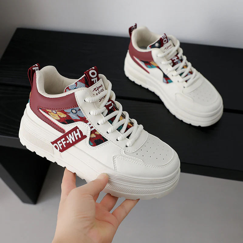 Damen Sportliche Lifestyle-Sneaker mit trendigem Design und besonders dämpfender Sohle Heidi Mode - Image 2