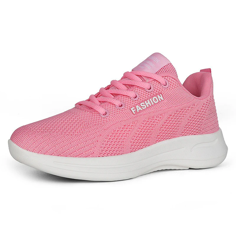 Damen Sportliche Lifestyle Sneakers aus atmungsaktivem Mesh mit dämpfender Sohle Heidi Mode - Image 5