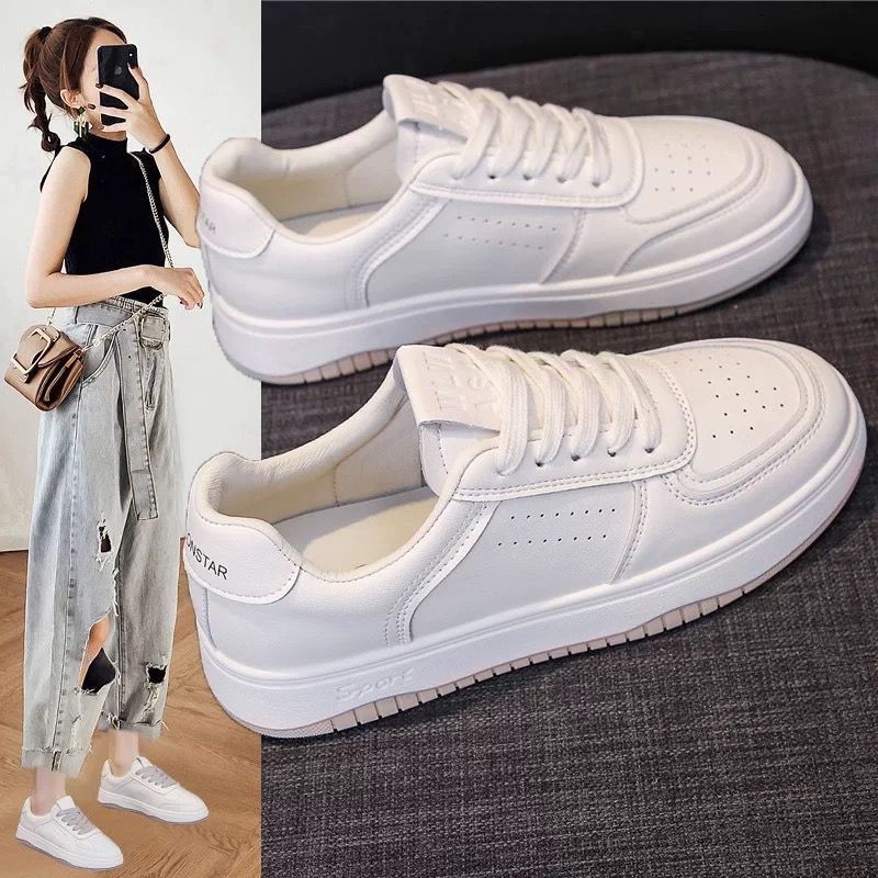 Damen Sportliche Lifestyle Sneakers mit atmungsaktivem Obermaterial und dämpfender Sohle Heidi Mode