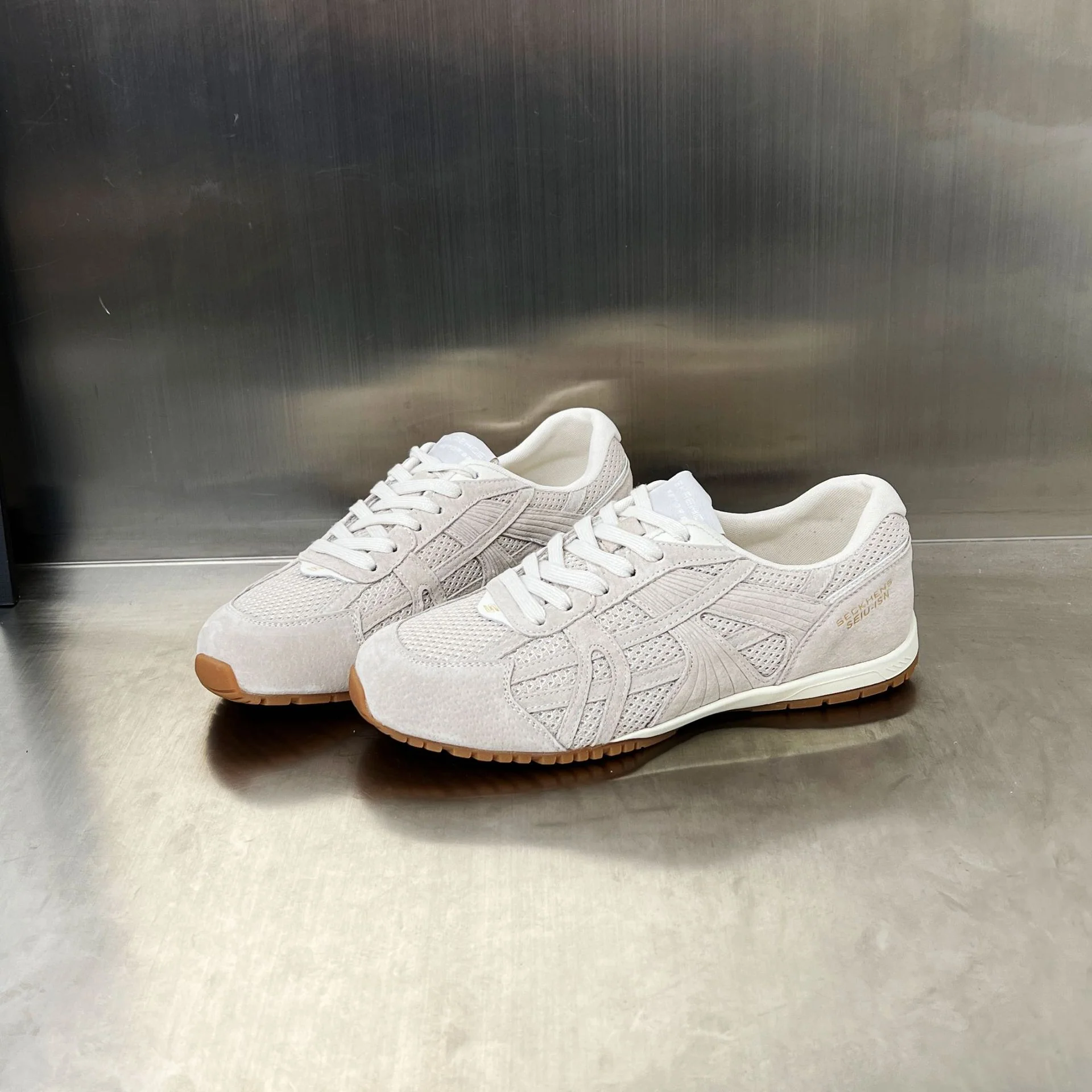 Damen Sportliche Lifestyle Sneakers mit atmungsaktiver Obermaterialstruktur Heidi Mode - Image 7