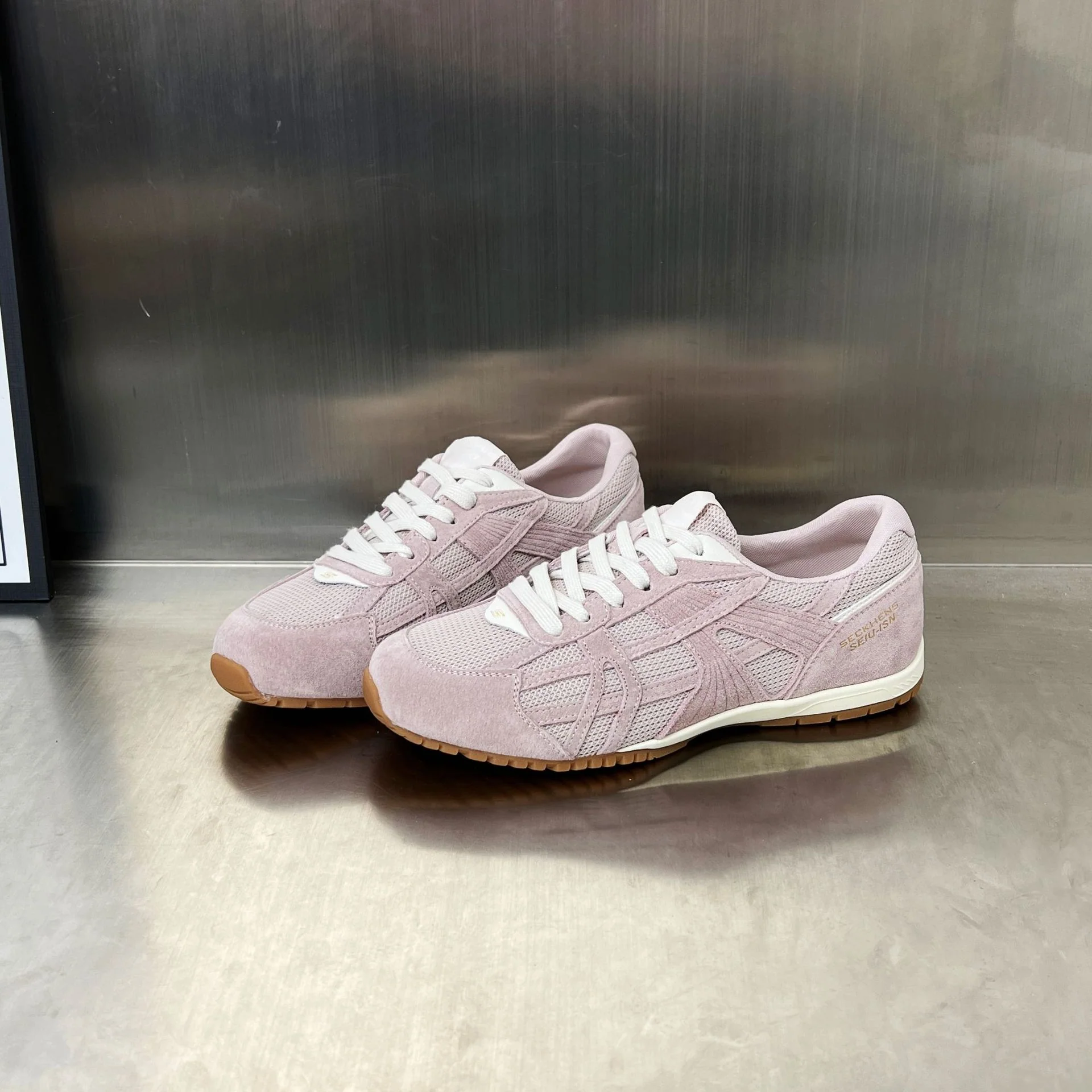 Damen Sportliche Lifestyle Sneakers mit atmungsaktiver Obermaterialstruktur Heidi Mode - Image 8