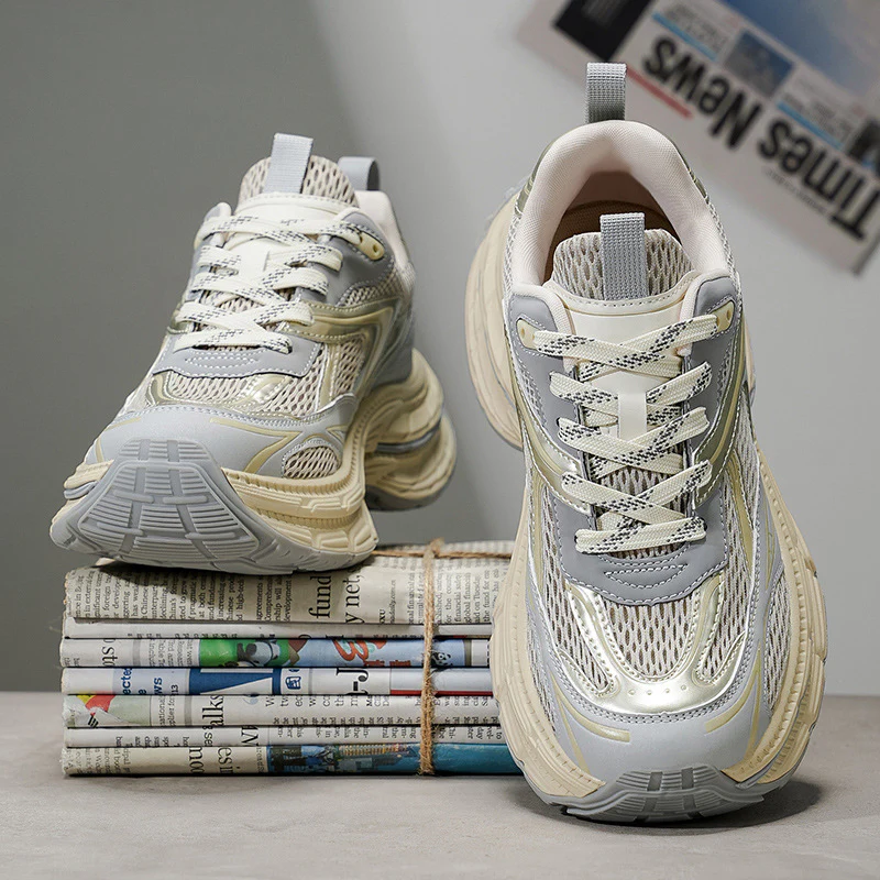 Damen Sportliche Lifestyle Sneakers mit dämpfender Sohle Heidi Mode - Image 4