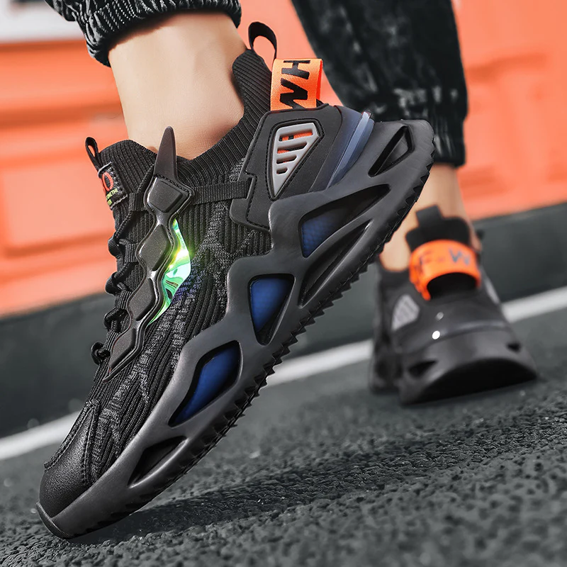 Damen Sportliche Lifestyle Sneakers mit dynamischem Dämpfungssystem Heidi Mode - Image 4