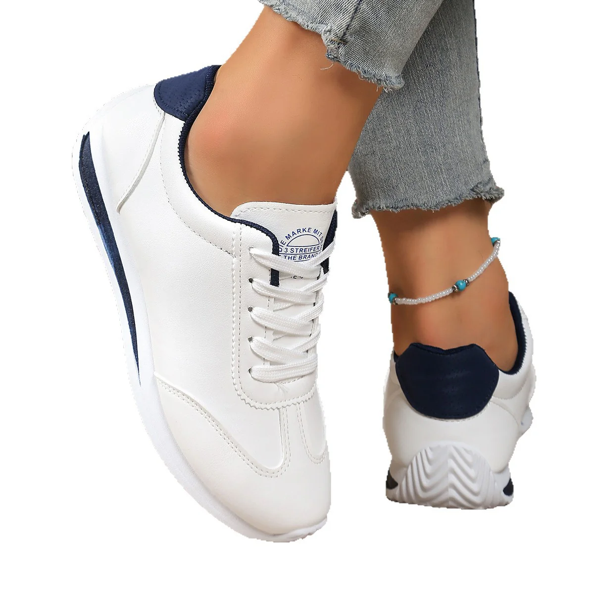 Damen Sportliche Lifestyle Sneakers mit hochwertigem Obermaterial und komfortablem Fußbett Heidi Mode - Image 5