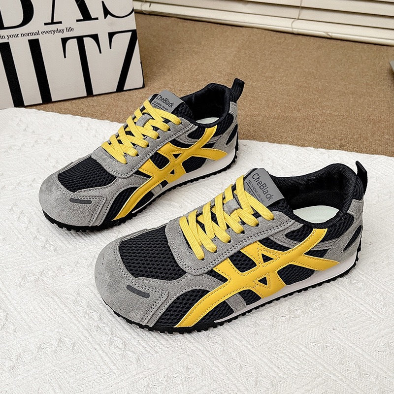 Damen Sportliche Lightweight Sneakers mit atmungsaktivem Obermaterial und rutschfester Sohle Heidi Mode