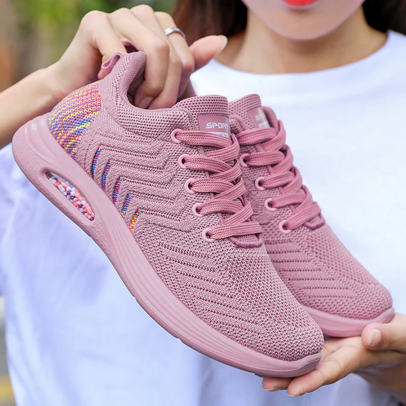 Damen Sportliche Luftdurchlässige Laufschuhe mit innovativer Dämpfung Heidi Mode