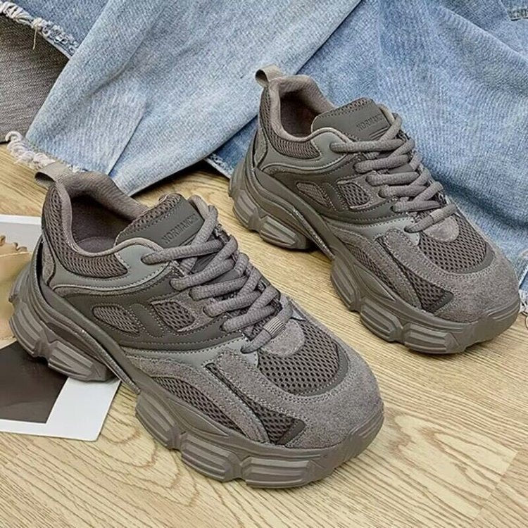 Damen Sportliche Luftige Sneaker mit dämpfender Sohle und atmungsaktivem Mesh-Obermaterial Heidi Mode - Image 4