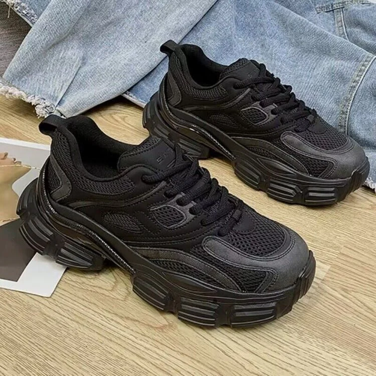 Damen Sportliche Luftige Sneaker mit dämpfender Sohle und atmungsaktivem Mesh-Obermaterial Heidi Mode - Image 6