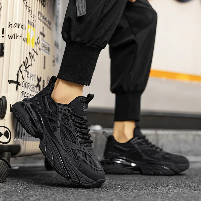 Damen Sportliche Luftpolster-Sneaker mit atmungsaktivem Obermaterial und bequemer Dämpfung Heidi Mode - Image 2