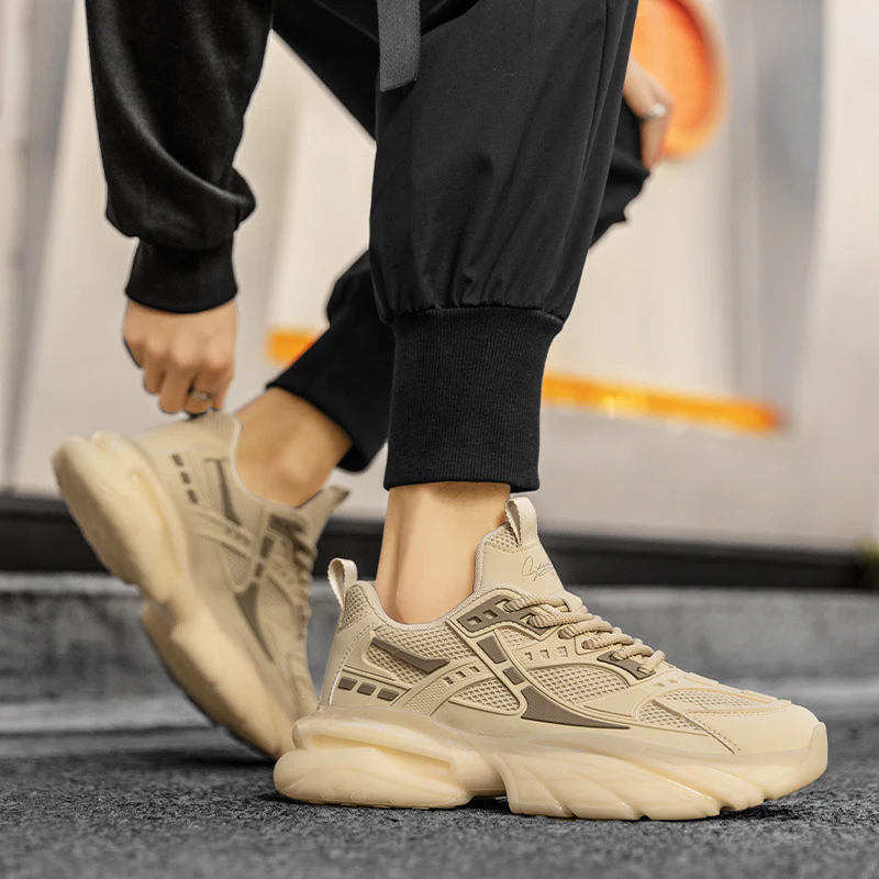 Damen Sportliche Luftpolster-Sneaker mit atmungsaktivem Obermaterial und bequemer Dämpfung Heidi Mode - Image 4