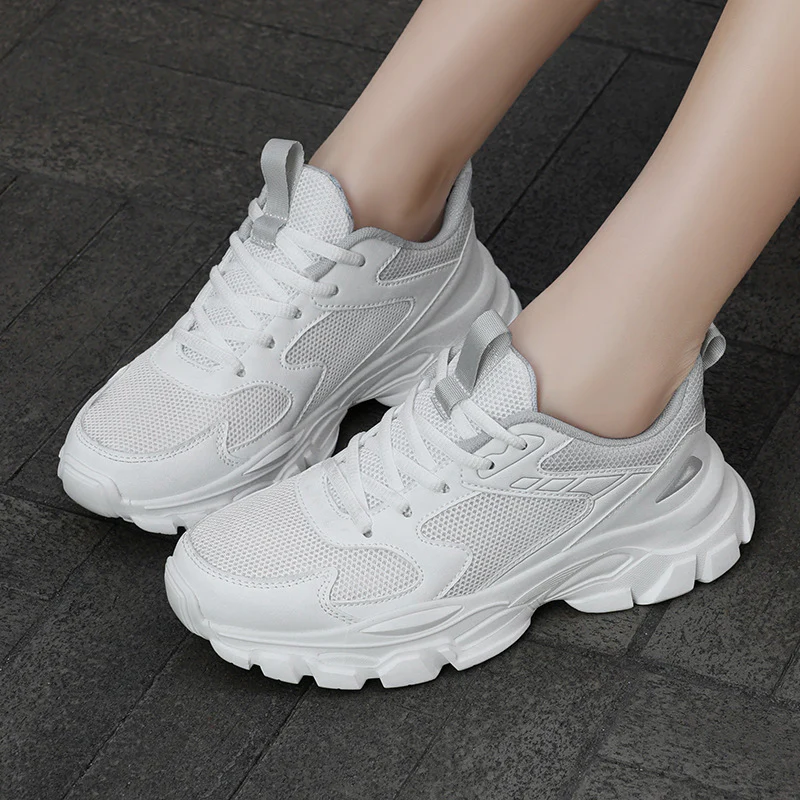 Damen Sportliche Mesh-Laufschuhe mit dämpfender Sohle Heidi Mode - Image 3