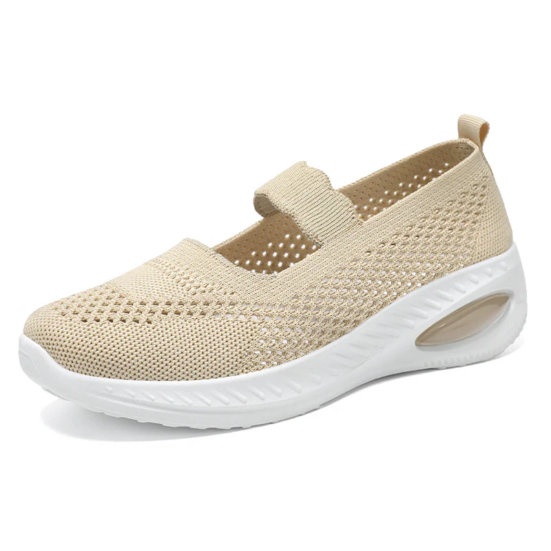 Damen sportliche Mesh Slip-On Schuhe mit flexiblem Obermaterial Heidi Mode - Image 5