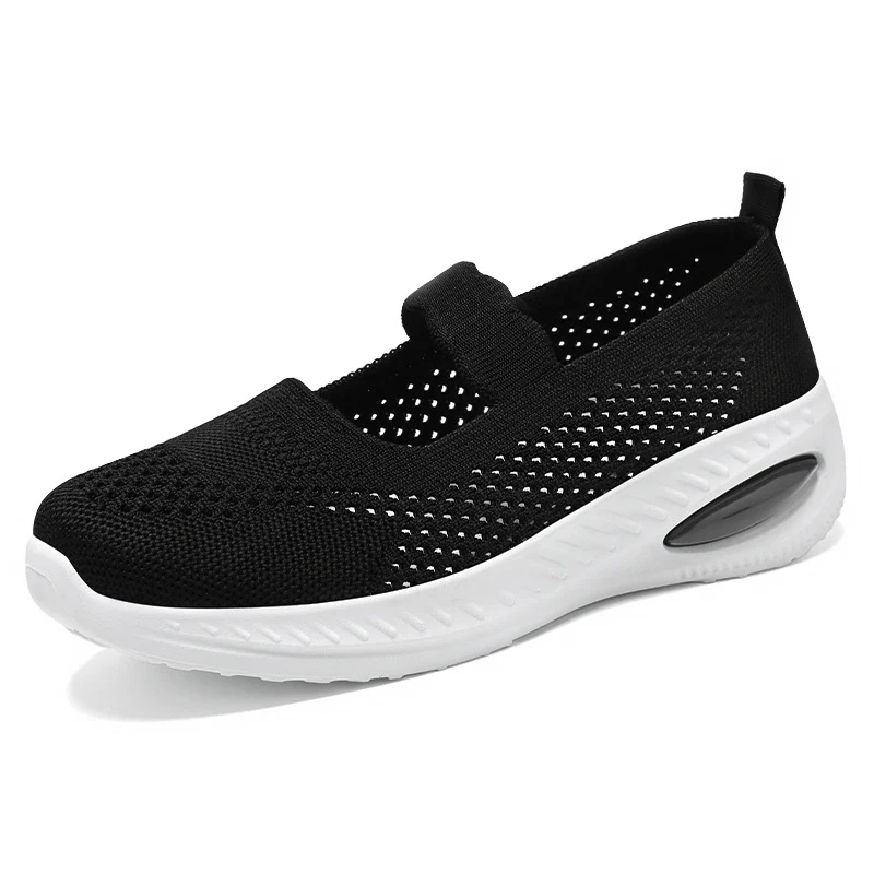 Damen sportliche Mesh Slip-On Schuhe mit flexiblem Obermaterial Heidi Mode - Image 6