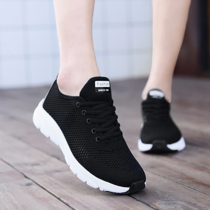 Damen Sportliche Mesh-Sneaker Heidi Mode - Image 3