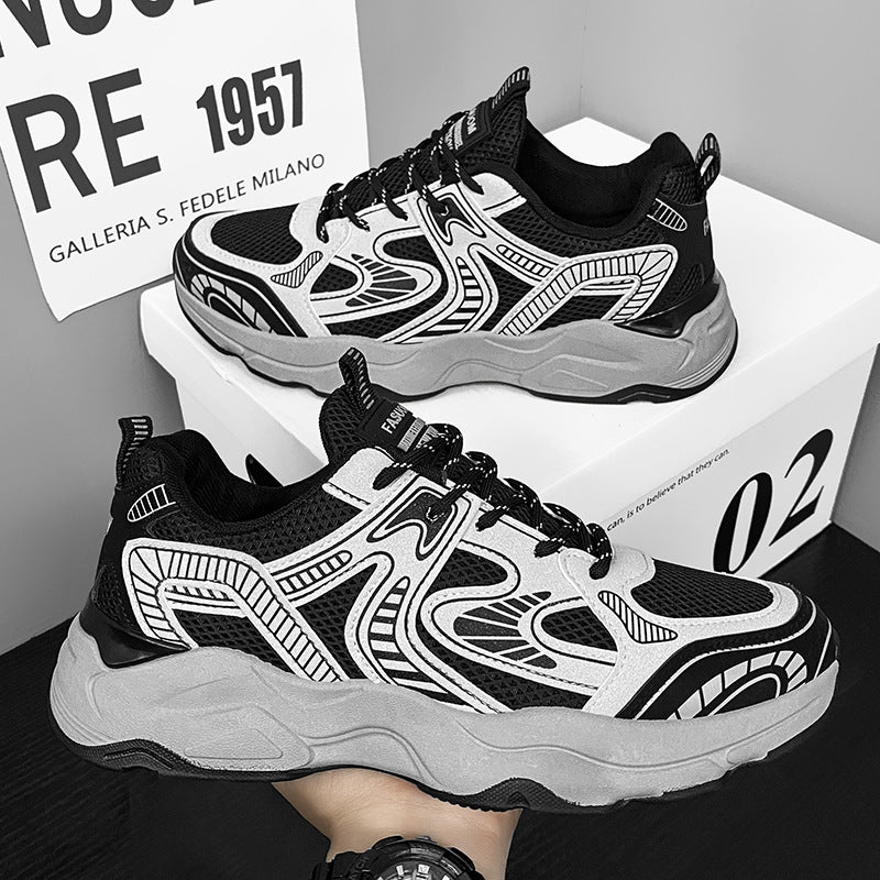Damen Sportliche Mesh-Sneaker mit atmungsaktiver Struktur und gepolsterter Sohle Heidi Mode - Image 2