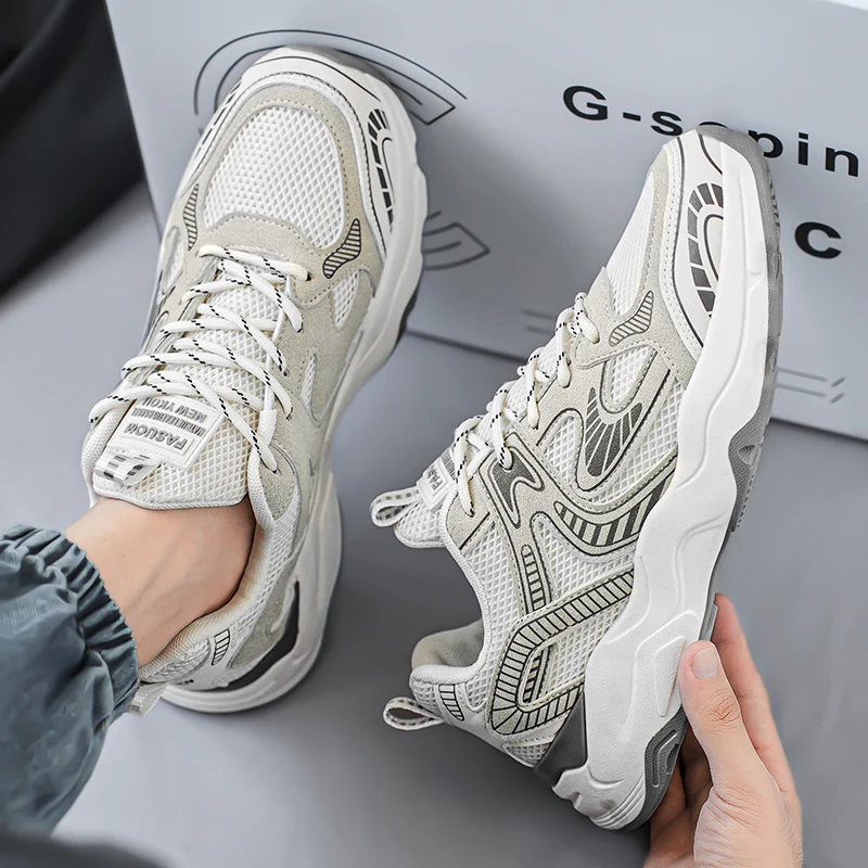 Damen Sportliche Mesh-Sneaker mit atmungsaktiver Struktur und gepolsterter Sohle Heidi Mode - Image 4