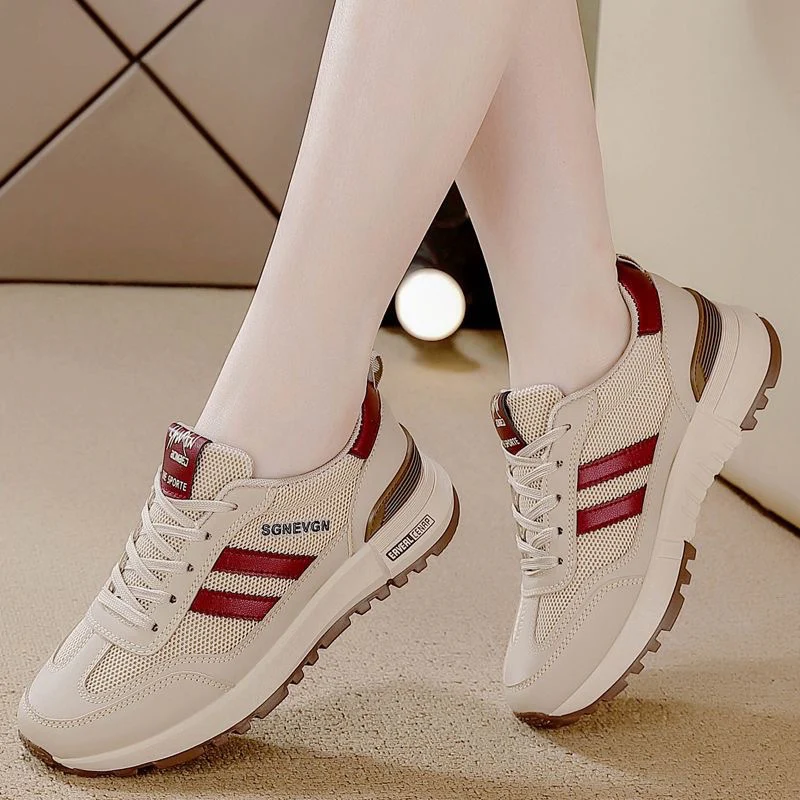 Damen Sportliche Mesh-Sneaker mit bequemer Dämpfung Heidi Mode - Image 4