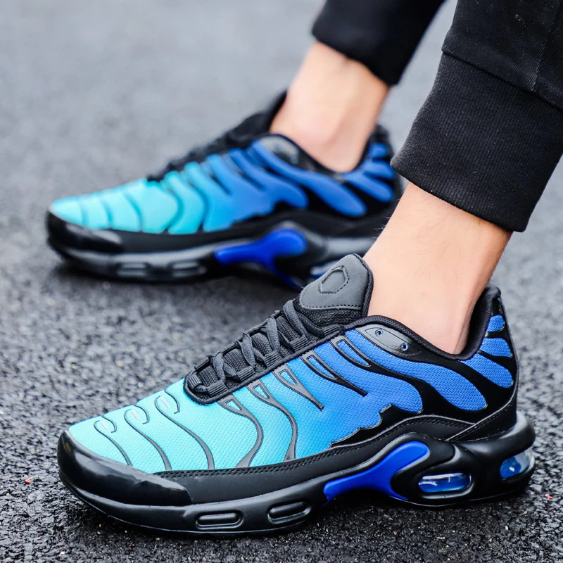 Damen Sportliche Mesh-Sneaker mit dämpfendem Luftpolstersystem und rutschfester Sohle Heidi Mode