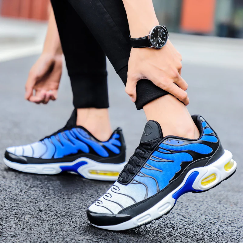 Damen Sportliche Mesh-Sneaker mit dämpfendem Luftpolstersystem und rutschfester Sohle Heidi Mode - Image 4