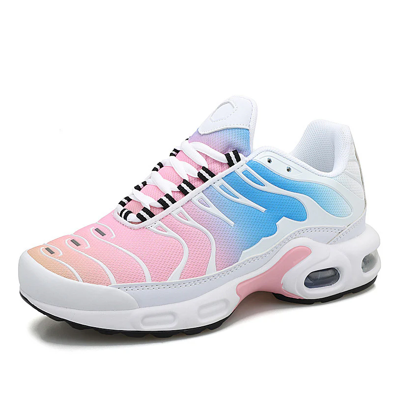 Damen Sportliche Mesh-Sneaker mit dämpfendem Luftpolstersystem und rutschfester Sohle Heidi Mode - Image 7